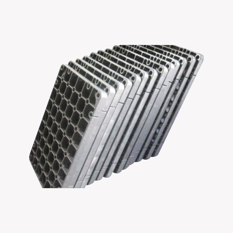 Honeycomb structure precision casting material tray for metal parts